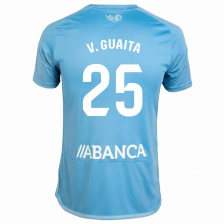 Kandiny Deti Vicente Guaita #25 Modrá Dresy Hazai Csapatmez 2023/24 Triĭká