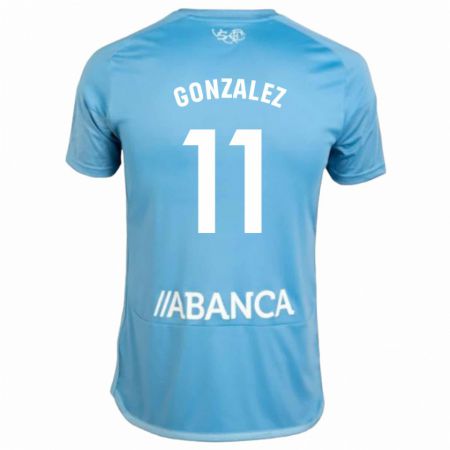 Kandiny Deti Alfon González #11 Modrá Dresy Hazai Csapatmez 2023/24 Triĭká