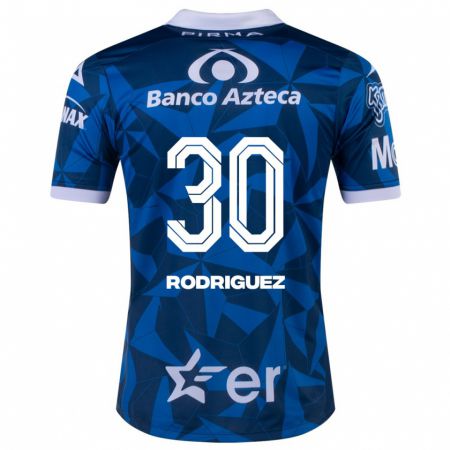 Kandiny Deti Jesús Rodríguez #30 Modrá Dresy Idegenbeli Csapatmez 2023/24 Triĭká