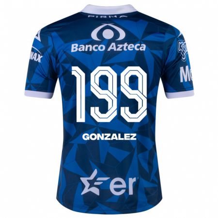 Kandiny Deti Samuel González #199 Modrá Dresy Idegenbeli Csapatmez 2023/24 Triĭká