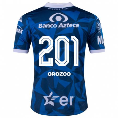 Kandiny Deti Fabrizzio Orozco #201 Modrá Dresy Idegenbeli Csapatmez 2023/24 Triĭká