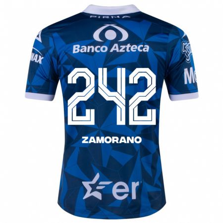 Kandiny Deti Leonardo Zamorano #242 Modrá Dresy Idegenbeli Csapatmez 2023/24 Triĭká