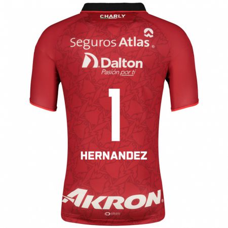 Kandiny Deti José Hernández #1 Červená Dresy Idegenbeli Csapatmez 2023/24 Triĭká