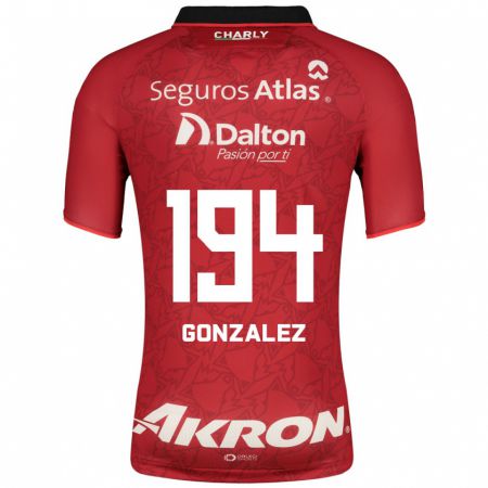 Kandiny Deti Andrés González #194 Červená Dresy Idegenbeli Csapatmez 2023/24 Triĭká