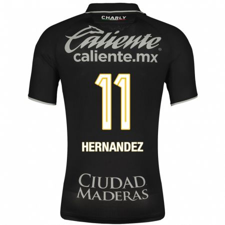 Kandiny Deti Elías Hernández #11 Čierna Dresy Idegenbeli Csapatmez 2023/24 Triĭká