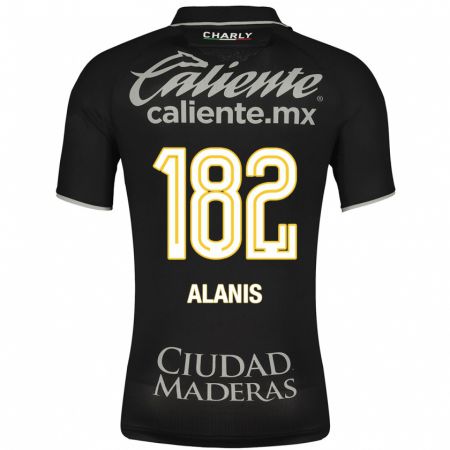 Kandiny Deti Alejandro Alanís #182 Čierna Dresy Idegenbeli Csapatmez 2023/24 Triĭká
