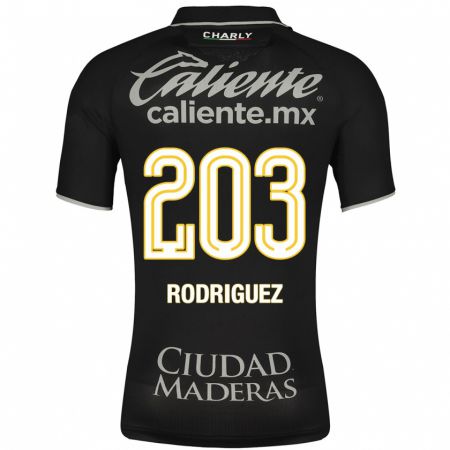 Kandiny Deti César Rodríguez #203 Čierna Dresy Idegenbeli Csapatmez 2023/24 Triĭká