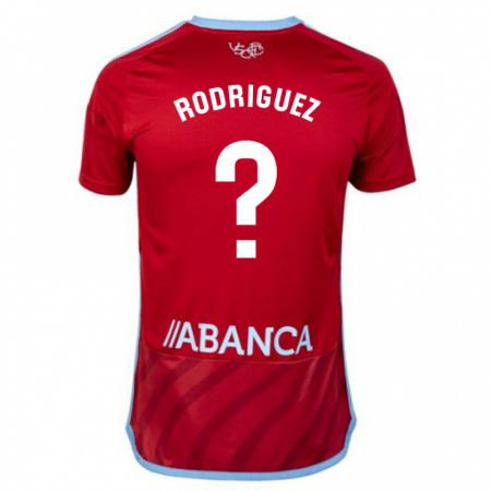 Kandiny Deti Manu Rodríguez #0 Červená Dresy Idegenbeli Csapatmez 2023/24 Triĭká