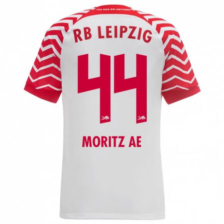 Kandiny Muži Moritz Aé #44 Biely Dresy Hazai Csapatmez 2023/24 Triĭká