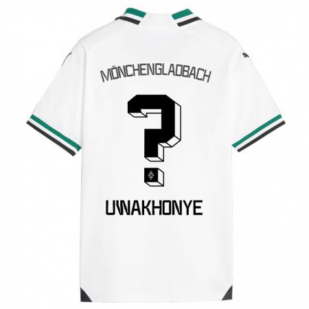 Kandiny Muži Joshua Uwakhonye #0 Biela Zelená Dresy Hazai Csapatmez 2023/24 Triĭká