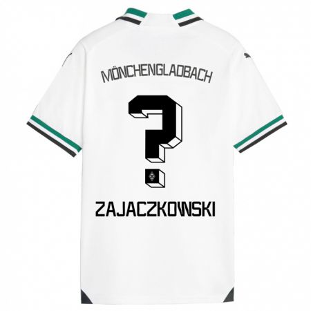 Kandiny Muži Vincent Zajaczkowski #0 Biela Zelená Dresy Hazai Csapatmez 2023/24 Triĭká