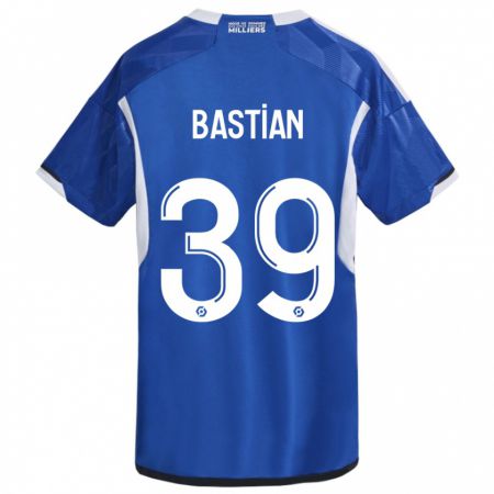 Kandiny Muži Maxime Bastian #39 Modrá Dresy Hazai Csapatmez 2023/24 Triĭká