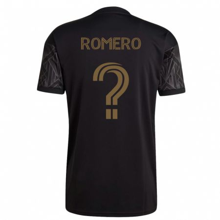 Kandiny Muži James Romero #0 Čierna Dresy Hazai Csapatmez 2023/24 Triĭká