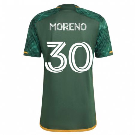 Kandiny Muži Santiago Moreno #30 Zelená Dresy Hazai Csapatmez 2023/24 Triĭká