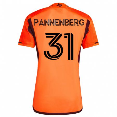Kandiny Muži Andrew Pannenberg #31 Oranžová Dresy Hazai Csapatmez 2023/24 Triĭká