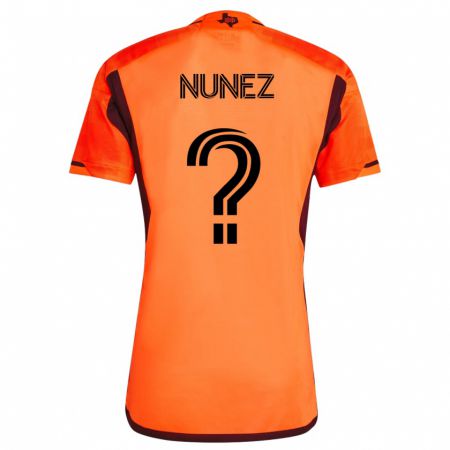 Kandiny Muži José Núñez #0 Oranžová Dresy Hazai Csapatmez 2023/24 Triĭká
