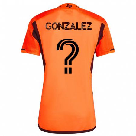 Kandiny Muži Axel Gonzalez #0 Oranžová Dresy Hazai Csapatmez 2023/24 Triĭká
