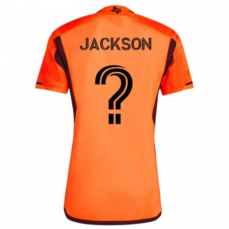 Kandiny Muži Parker Jackson #0 Oranžová Dresy Hazai Csapatmez 2023/24 Triĭká