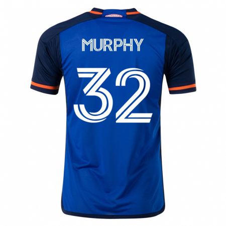 Kandiny Muži Ian Murphy #32 Modrá Dresy Hazai Csapatmez 2023/24 Triĭká