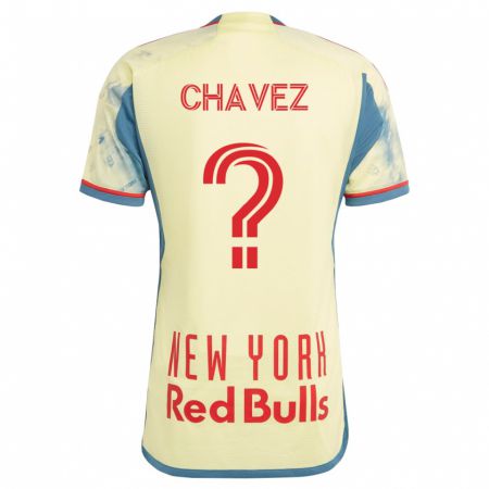 Kandiny Muži Sebasthian Chavez #0 Žltá Dresy Hazai Csapatmez 2023/24 Triĭká
