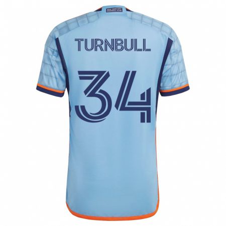 Kandiny Muži Stephen Turnbull #34 Modrá Dresy Hazai Csapatmez 2023/24 Triĭká