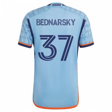 Kandiny Muži Stevo Bednarsky #37 Modrá Dresy Hazai Csapatmez 2023/24 Triĭká
