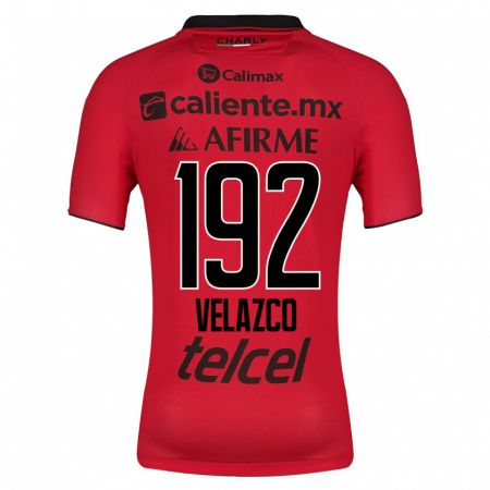 Kandiny Muži Emiliano Velazco #192 Červená Dresy Hazai Csapatmez 2023/24 Triĭká