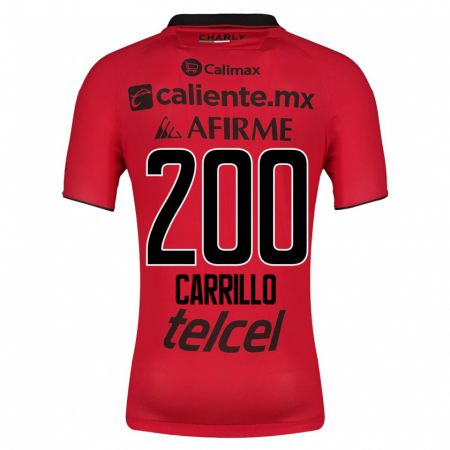 Kandiny Muži Manuel Carrillo #200 Červená Dresy Hazai Csapatmez 2023/24 Triĭká