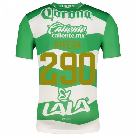 Kandiny Muži Ángel Rivera #290 Zelená Dresy Hazai Csapatmez 2023/24 Triĭká