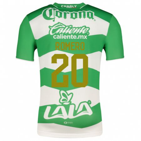 Kandiny Muži Lia Romero #20 Zelená Dresy Hazai Csapatmez 2023/24 Triĭká