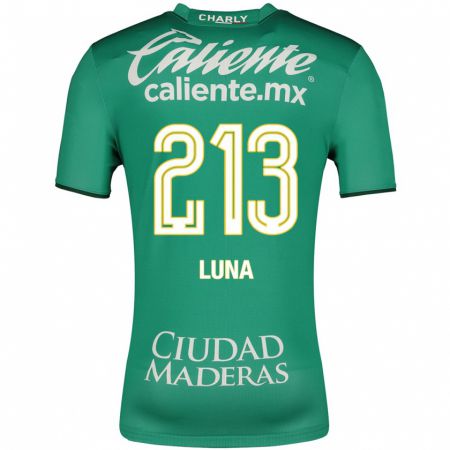Kandiny Muži Diego Luna #213 Zelená Dresy Hazai Csapatmez 2023/24 Triĭká