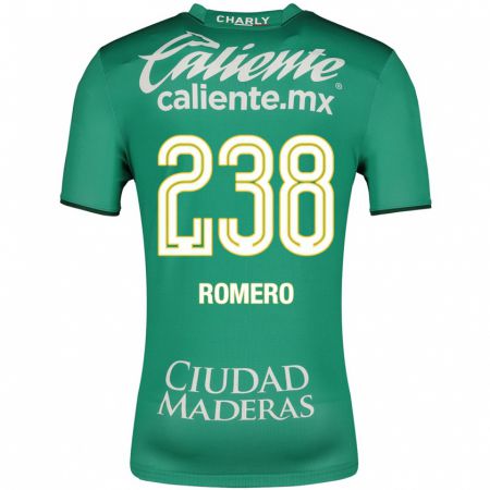 Kandiny Muži Paulo Romero #238 Zelená Dresy Hazai Csapatmez 2023/24 Triĭká