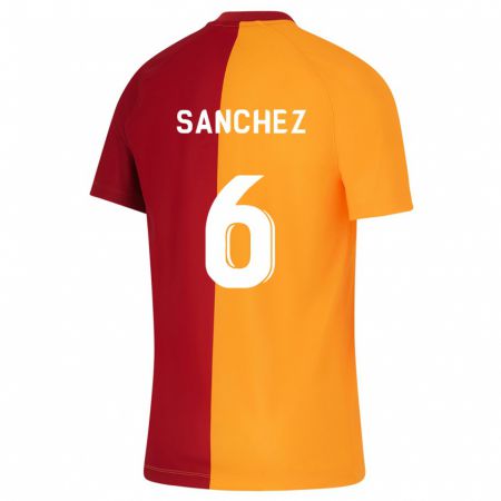 Kandiny Muži Davinson Sánchez #6 Oranžová Dresy Hazai Csapatmez 2023/24 Triĭká