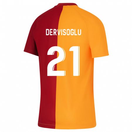 Kandiny Muži Halil Dervişoğlu #21 Oranžová Dresy Hazai Csapatmez 2023/24 Triĭká