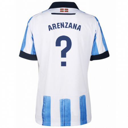 Kandiny Muži Pablo Arenzana #0 Modrá Biela Dresy Hazai Csapatmez 2023/24 Triĭká