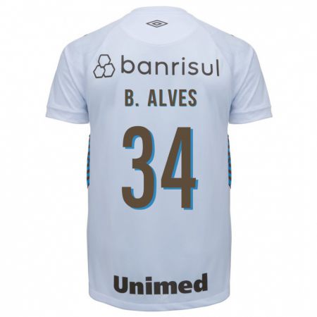 Kandiny Muži Bruno Alves #34 Biely Dresy Idegenbeli Csapatmez 2023/24 Triĭká