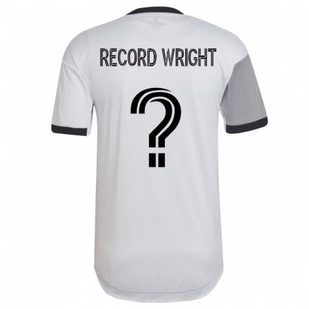Kandiny Muži Kemari Record-Wright #0 Biely Dresy Idegenbeli Csapatmez 2023/24 Triĭká