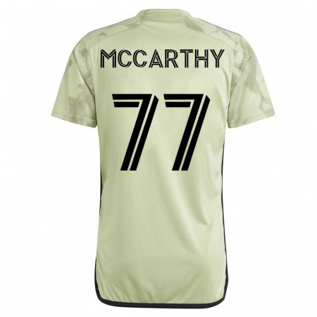Kandiny Muži John Mccarthy #77 Zelená Dresy Idegenbeli Csapatmez 2023/24 Triĭká