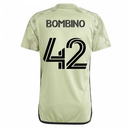 Kandiny Muži Luca Bombino #42 Zelená Dresy Idegenbeli Csapatmez 2023/24 Triĭká