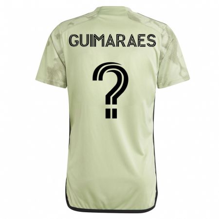 Kandiny Muži Pedro Guimaraes #0 Zelená Dresy Idegenbeli Csapatmez 2023/24 Triĭká