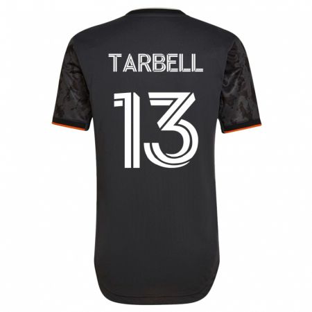 Kandiny Muži Andrew Tarbell #13 Čierna Dresy Idegenbeli Csapatmez 2023/24 Triĭká