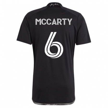 Kandiny Muži Dax Mccarty #6 Čierna Dresy Idegenbeli Csapatmez 2023/24 Triĭká
