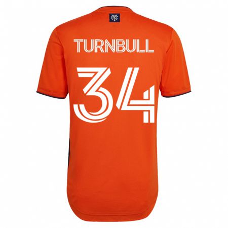 Kandiny Muži Stephen Turnbull #34 Čierna Dresy Idegenbeli Csapatmez 2023/24 Triĭká
