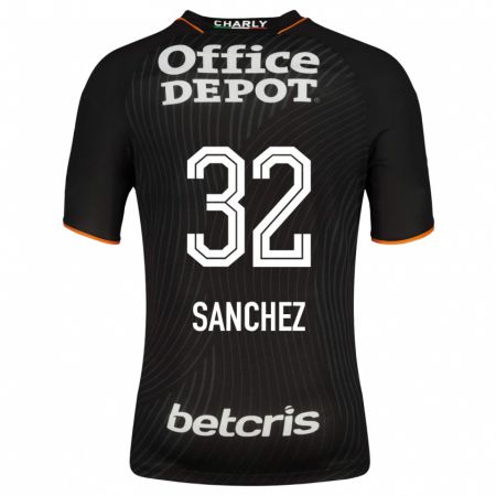 Kandiny Muži Luis Sánchez #32 Čierna Dresy Idegenbeli Csapatmez 2023/24 Triĭká