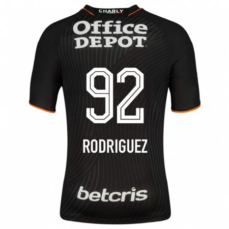 Kandiny Muži Sergio Rodríguez #92 Čierna Dresy Idegenbeli Csapatmez 2023/24 Triĭká