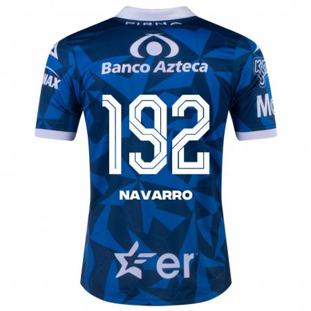 Kandiny Muži Eduardo Navarro #192 Modrá Dresy Idegenbeli Csapatmez 2023/24 Triĭká