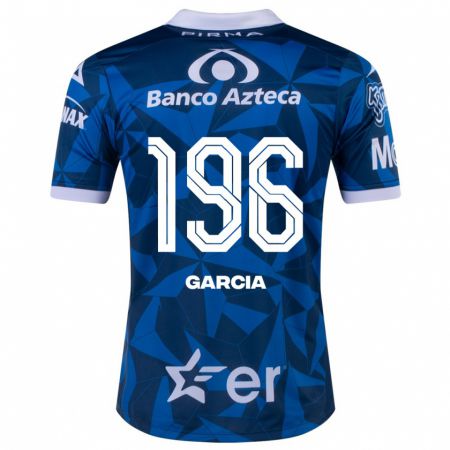 Kandiny Muži Jesús García #196 Modrá Dresy Idegenbeli Csapatmez 2023/24 Triĭká