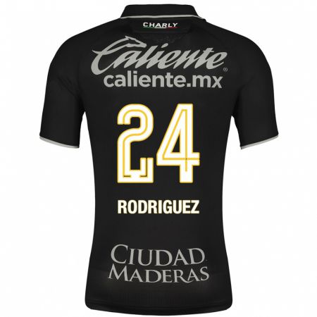 Kandiny Muži Osvaldo Rodríguez #24 Čierna Dresy Idegenbeli Csapatmez 2023/24 Triĭká