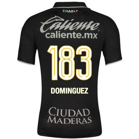 Kandiny Muži Jesús Domínguez #183 Čierna Dresy Idegenbeli Csapatmez 2023/24 Triĭká