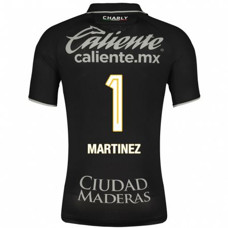 Kandiny Muži Angeles Martínez #1 Čierna Dresy Idegenbeli Csapatmez 2023/24 Triĭká